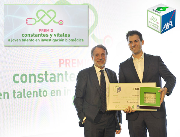 Premio Constantes y Vitales a Arkaitz Carracedo