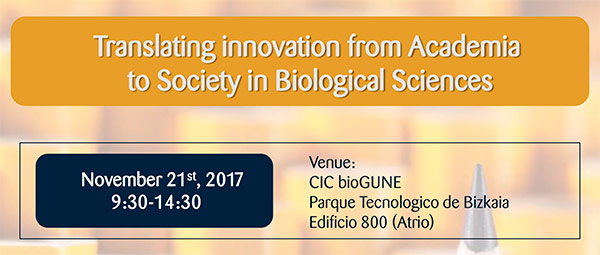 Translating innovation from Academia to Society in Biological Sciences