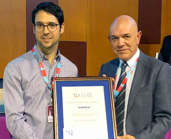 Alberto FernÃƒÆ’Ã‚Â¡ndez Tejada, Premio Joven Investigador 2018 de la Real Sociedad EspaÃƒÆ’Ã‚Â±ola de QuÃƒÆ’Ã‚Â­mica